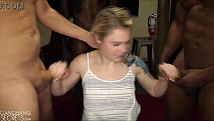 Ray Ray goes deeper in wild gangbang action, yes deeper!