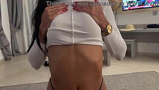 my neighbor catches us in elevator