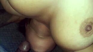 Homemade Clip Shows Interracial Blowjob With Big Cock