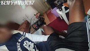 The nanny said, 'I love sucking your black dick while your wife's away'