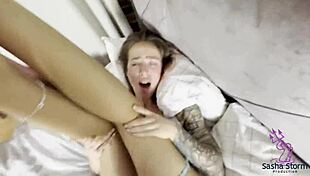 i keep cumming from my stepbrother’s huge cock