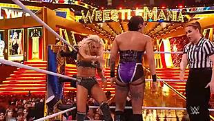 rhea ripley battles charlotte flair for smackdown women's championship