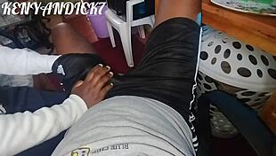 The nanny said, 'I love sucking your black dick while your wife's away'