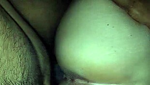 brunette in costume on all fours for fun