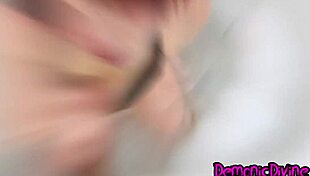 Ahegao Slut Sucks Big Cock In Bath