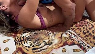 damn! belinha's wild morning with two studs in hot preview