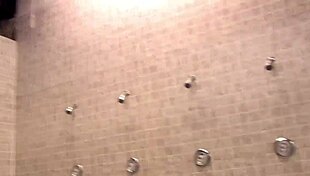 Hot Brunette Esperanza Diaz Rides Wand in Sexy Stockings