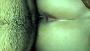 brunette in costume on all fours for fun