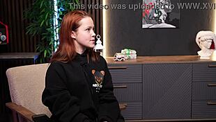 Redhead Pornstar Ni Ole Answers Subscriber Questions With Bella Mur