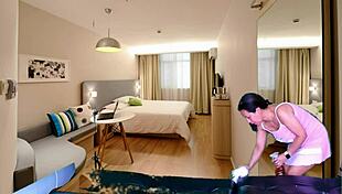 My house maid's voyeur preview with big tits