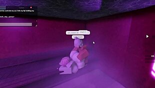 I get fucked in the sauna by a hot lady