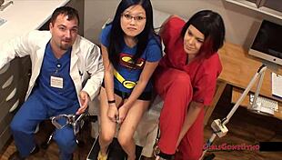 does super hero mina need doctor to save her from kryptonite fisting?