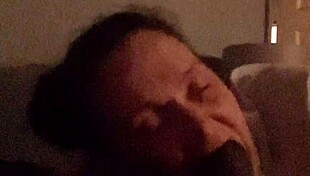 I'm going to town on this beautiful big cock, sucking it deep for a mouthful of cum! 😍🍆