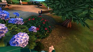 फिटनेस बेब बुश में पकड़कर बूढ़े को पब्लिक में झड़ने में मदद करती