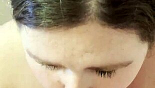 Contrasting Beauty Sexy BBW Poppy Cohen Sucking Big Cock In POV