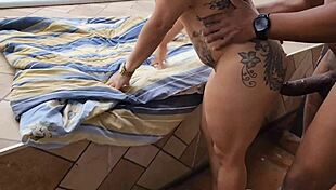 i fucked my wifes hot black friend with big cock until her ass gaped