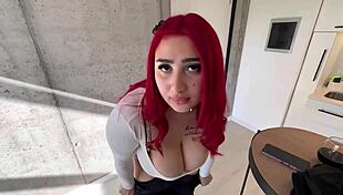 latina stepmother with big tits and ass gets fucked by monster cock for money