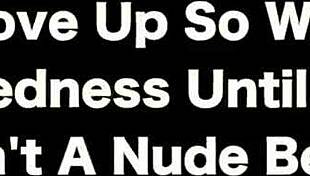 Hey! Watch Her Strip Naked on the Beach Right Now