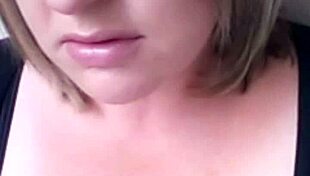 Teasing bbw bunny in snow makes you cum