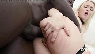 मारिलिन शुगर की गर्म अंतरजातीय गांड चुदाई बड़े काले लंड से