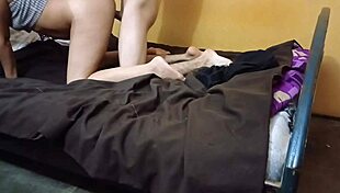 Roleplay with Hot Brunette Stepsister in Homemade Video