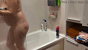 Caught Stepsister Bathing Naked