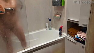 Caught Stepsister Bathing Naked