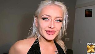 joy the blonde is having fun with two guys right now