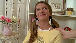 Russian Teen Gets Ass Fucked In Doggystyle