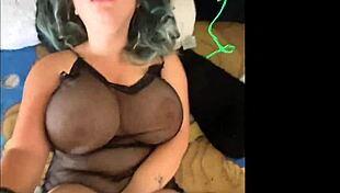 Morning sex with big bouncing tits lover