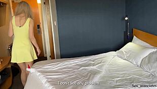 Is It Your Dick Touching My Butt or Am I Dreaming? Naive Stepsis Gets Horny Sharing Bed