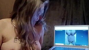 Slave woman amusing herself with photos in 2024