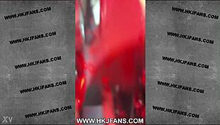 Wow, sexy cheerleader's huge anal gape and prolapse!