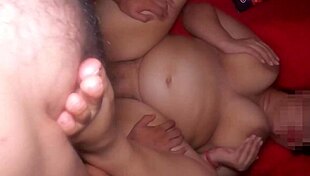 fucking eva in missionary, creampie her tight pussy, watch huge natural tits bounce while pounding cunt hard