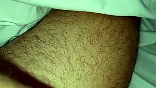 I woke up horny and jerked off, emptying my big balls with a cumshot!