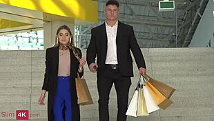 Hey, Megan Glock is getting bent over by her guards in stockings 😏