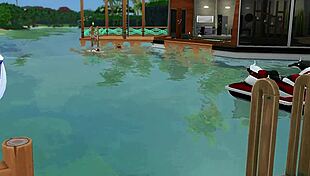 Dude, this intense 3D redhead threesome with hardcore assfucking is unreal! 😍