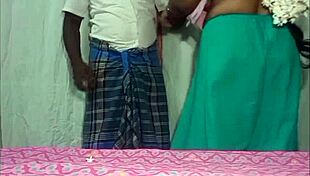 Indian Tamil Housewife Enjoys Steamy Outdoor Action