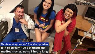 does super hero mina need doctor to save her from kryptonite fisting?