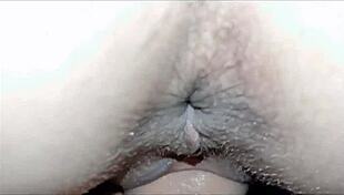 sexwife films anal assfucking with family friend in close-up pov