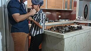 I enjoy a pleasant moment with my stepbrother in various rooms