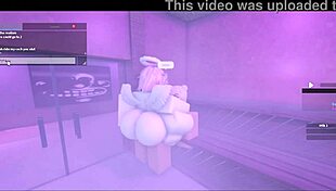 I get fucked in the sauna by a hot lady