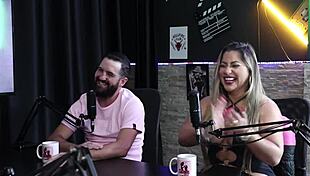 Brazilian Teen Juli Figueiró in Sheer Red, Anal with Felipe Larrossa in Truck!