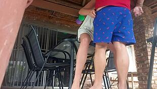 Upskirt Fuck With My Stepmom From Below View!