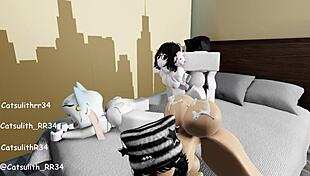 First foursome she brought her friends over for me to fuck