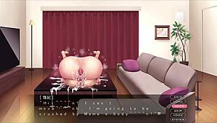 Detailed Hentai Scene With Milf Kissing And Intense Sex In Game.