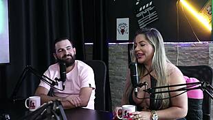 Brazilian Teen Juli Figueiró in Sheer Red, Anal with Felipe Larrossa in Truck!