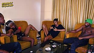 He won competition, requested hot fuck, got gangbang.