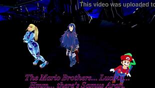 Watch the giant succubus invade with huge tits?