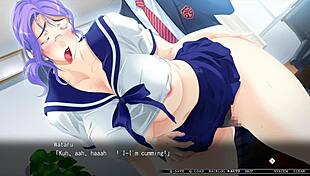 Hey, ever seen big boobed married teacher under hypnosis? Yui & Naoko route 5!